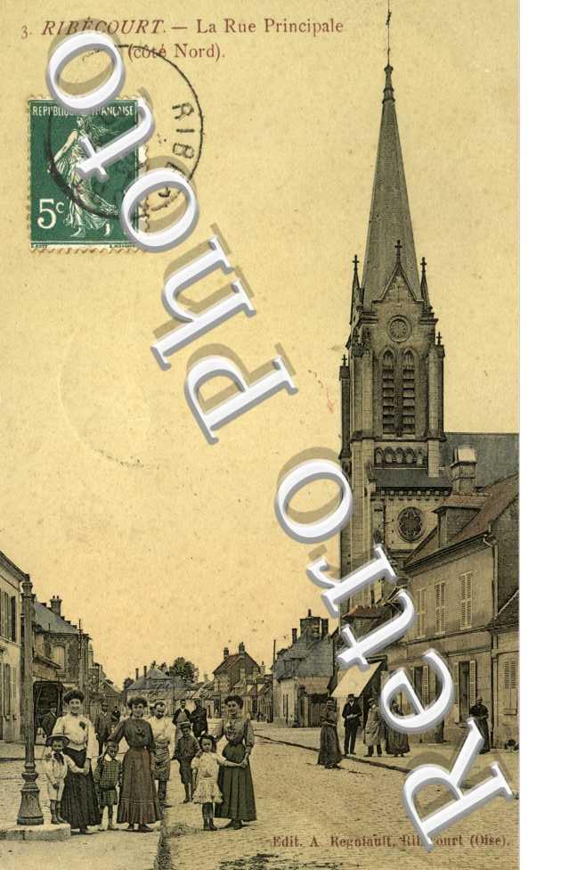 la rue principale cote Nord
