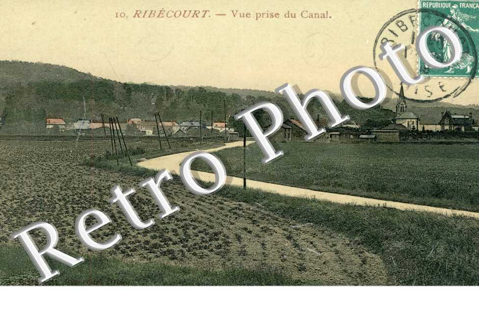 Vue prise du Canal