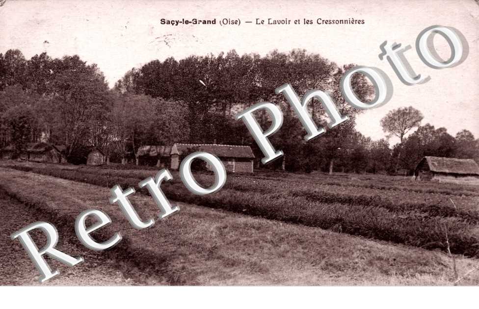 Le lavoir et les Cressionneres