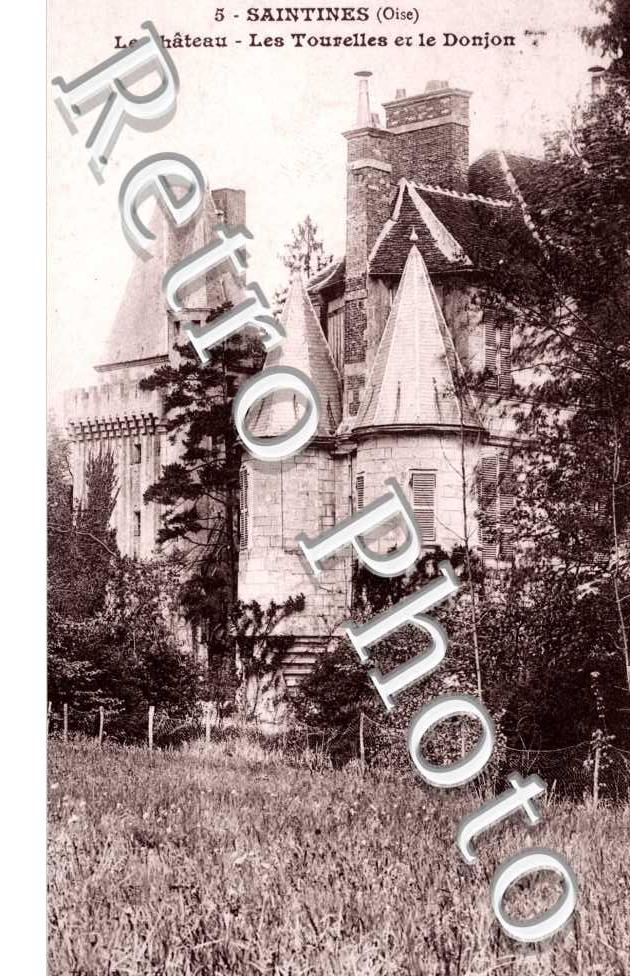 le Chateau - les Tourelles - le Donjon