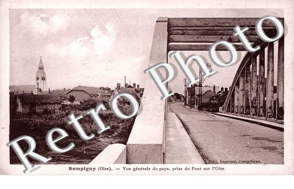 Vue générale prise du Pont