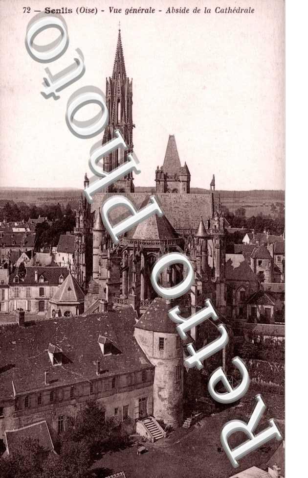 VUE GENERALE  ABSIDE DE LA CATHEDRALE