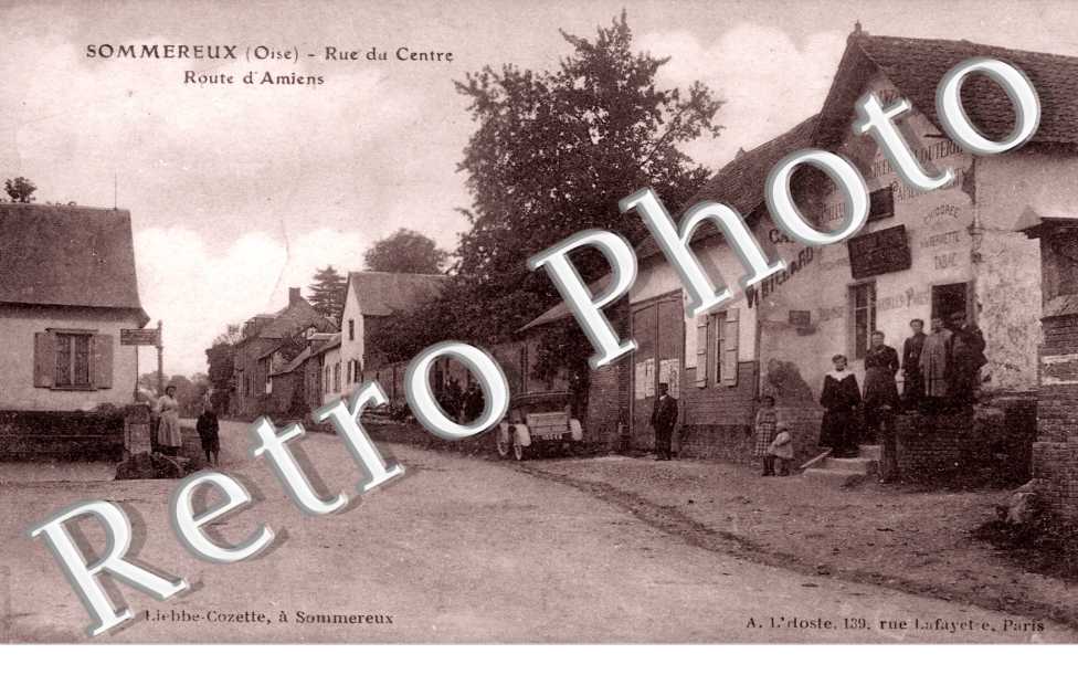 rue du Centre, route d'Amiens