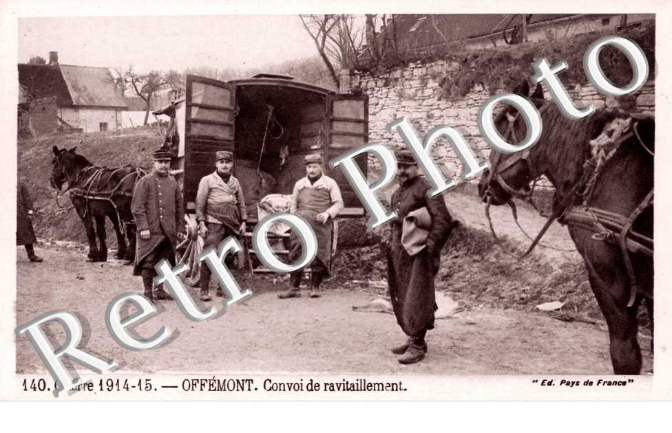 Offemont, convoi de ravitaillement