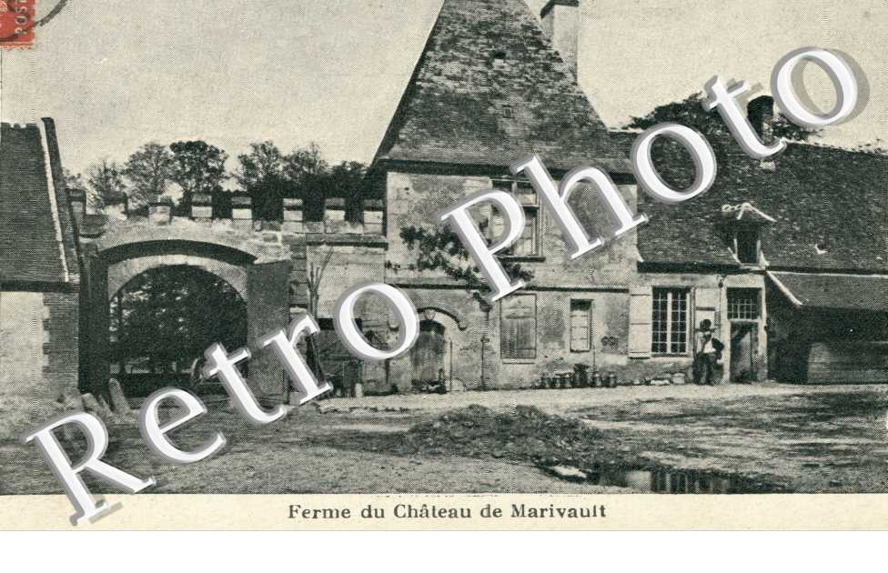 Feme du chateau de Marivault