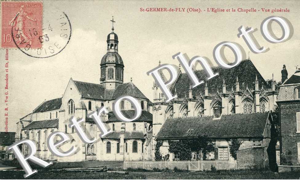 eglise et la chapelle, vue generale