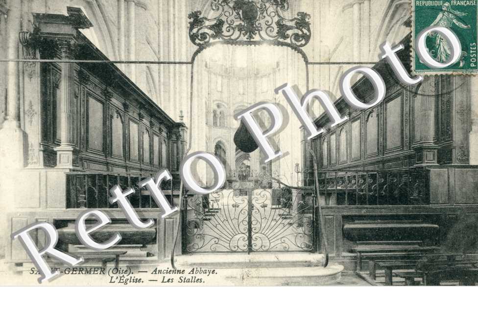 l'eglise, les stallles