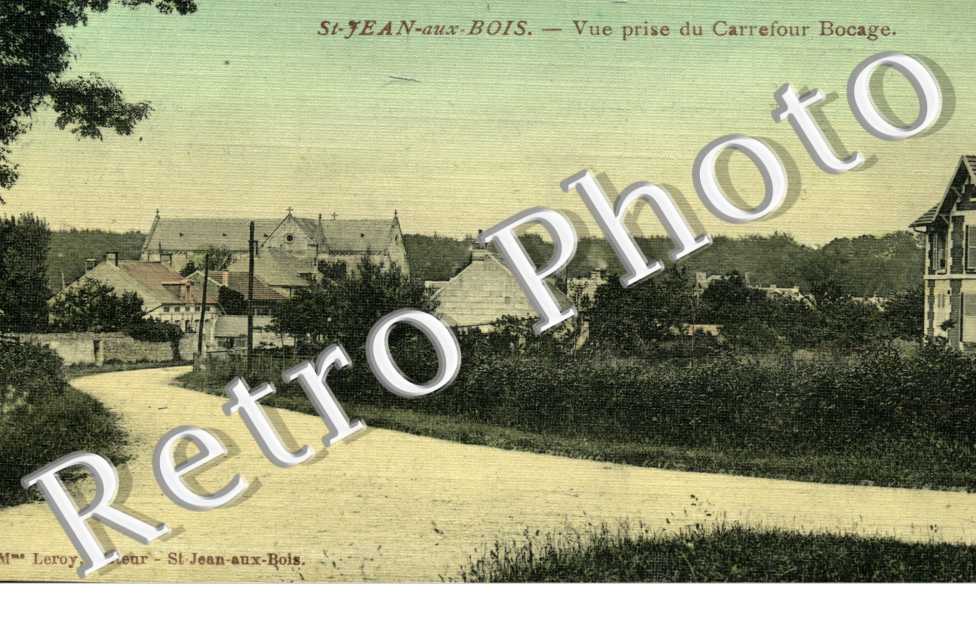 vue prise du carrefour Bocage
