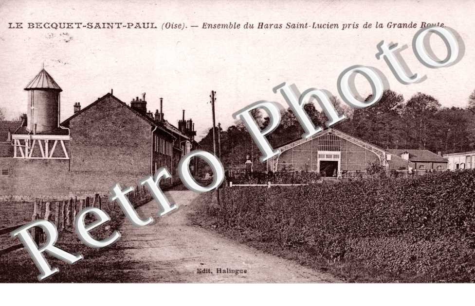 Ensemble du Haras Saint-Lucien pris de la Grande Route