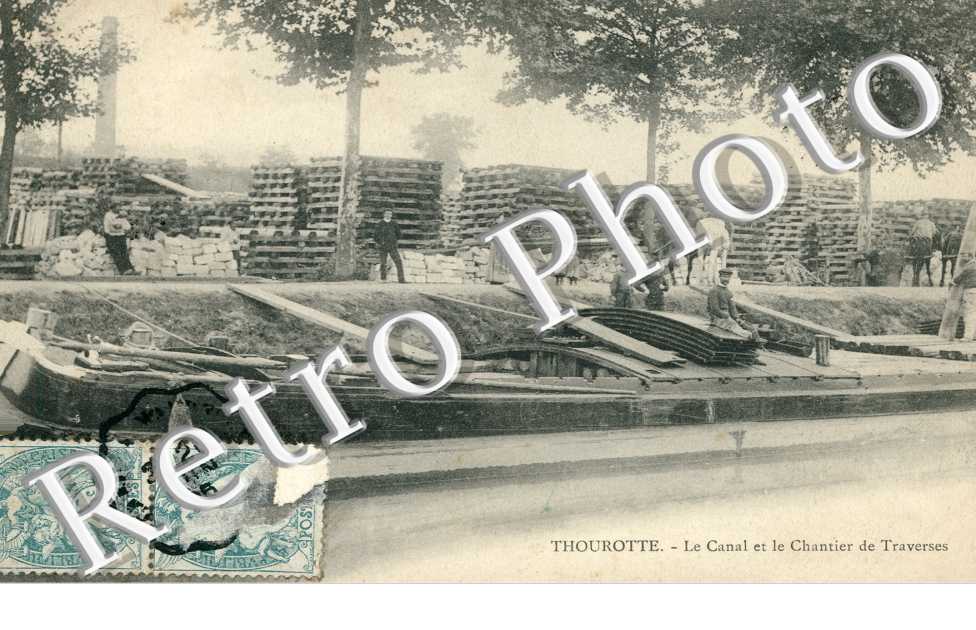 Le Canal et le Chantier de Traverses
