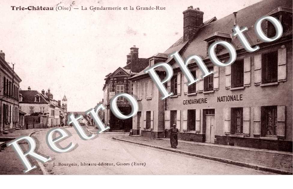 la gendarmerie et la grande rue