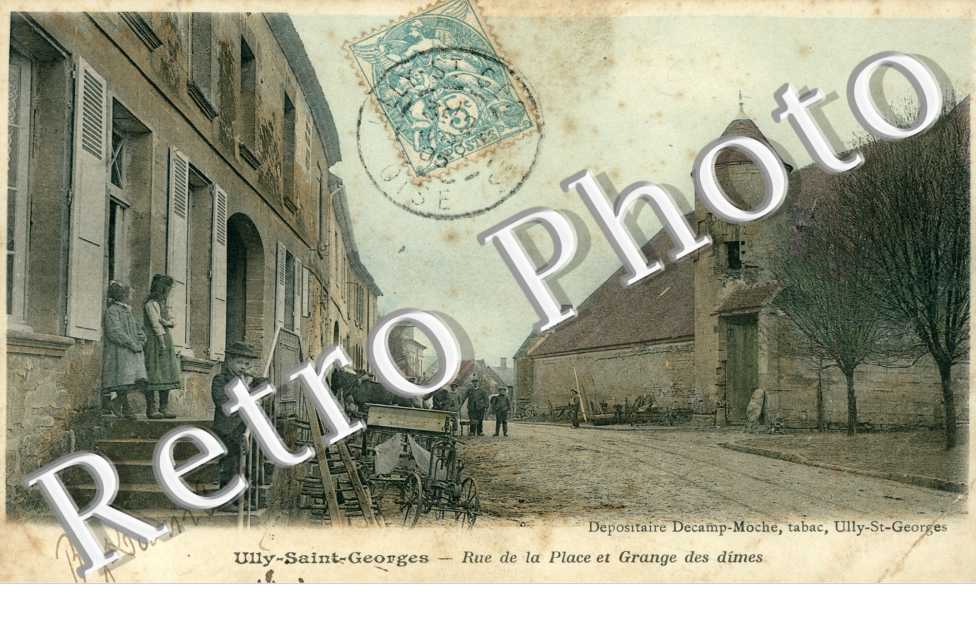 rue de la Place et grange des dimes