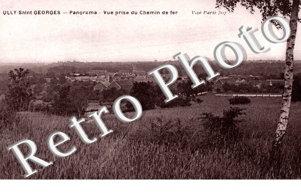Vue prise du Chemin de Fer, Panorama