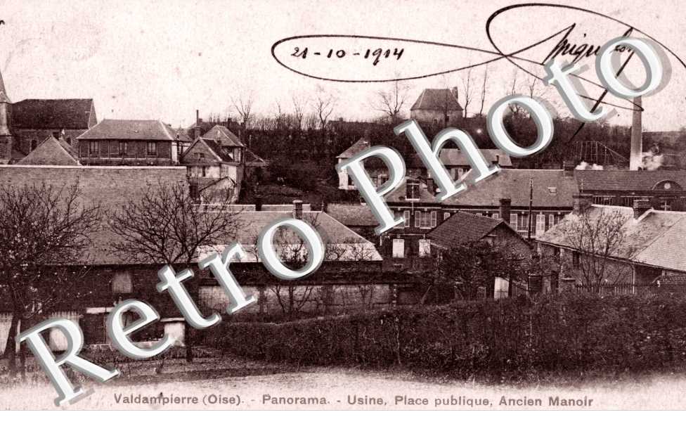 Panorama, Usine, Place Publique, Ancien Manoir