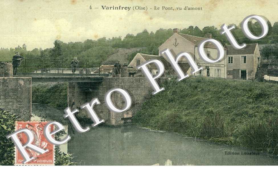 le pont vu d'amont