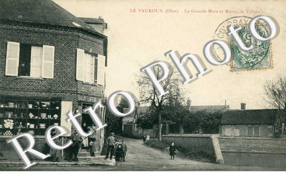 la grande mare et route de villers