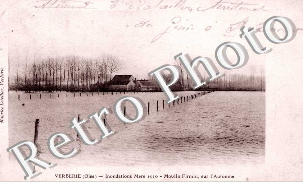 Moulin Firmin - Inondations 1910