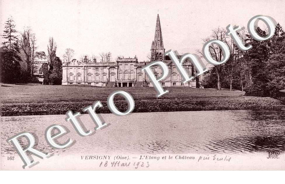 l'etang et le chateau