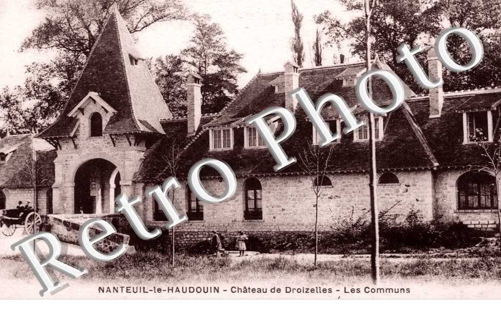 Nanteuil-le-Haudouin - Chateau de Droizelles - les communs