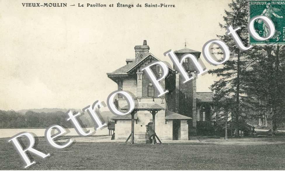 le pavillon et etangs de Saint Pierre