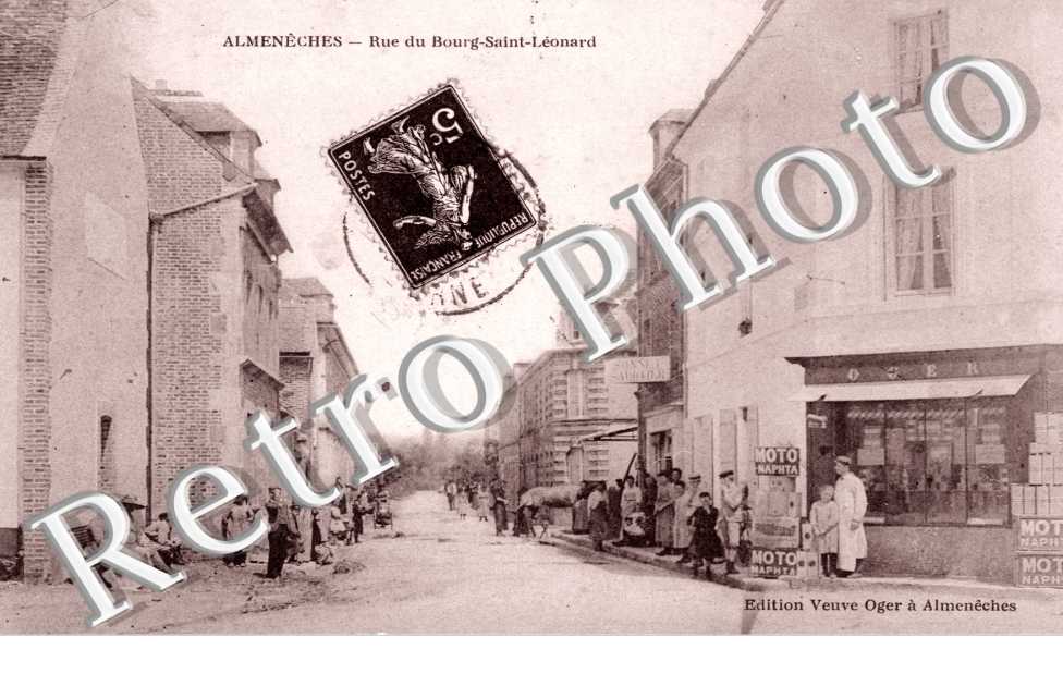 rue du bourg Saint Leonard