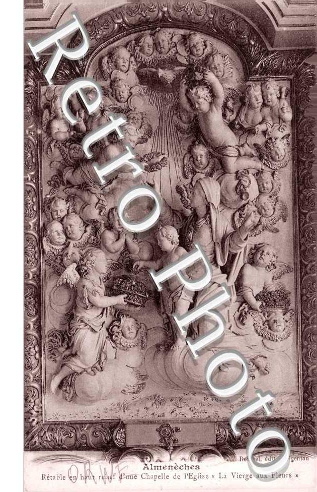 Retable d&#039;une chapelle de l&#039;Eglise