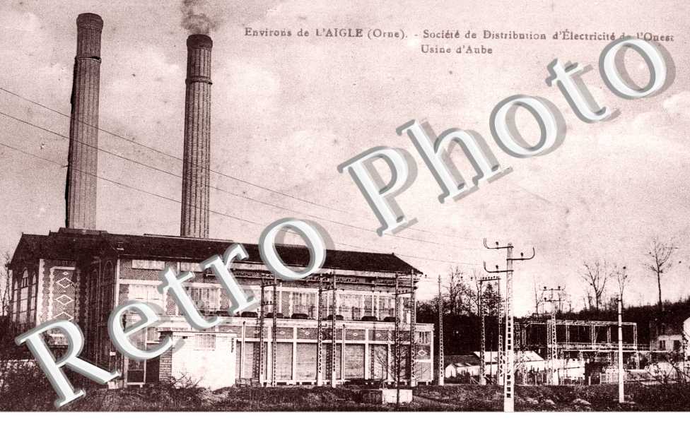Societe de Distribution d&#039;Electricite de l&#039;Ouest, Usine d&#039;Aube