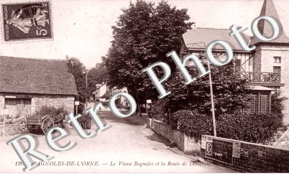 le vieux Bagnoles et la route de Domfront