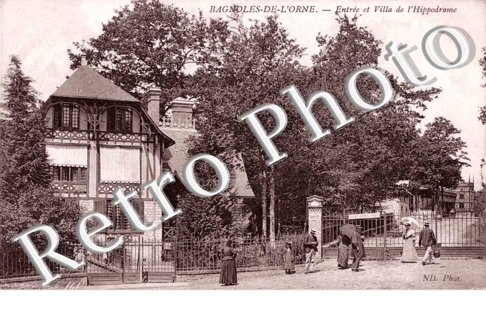 entree et Villa de l'Hippodrome
