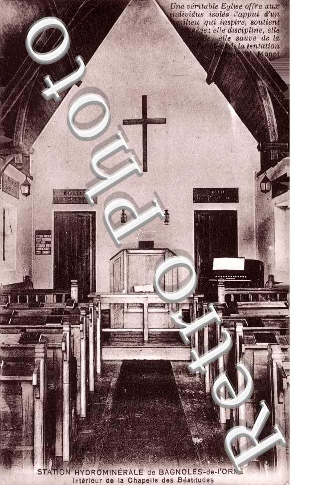 Interieur de la Chapelle des Beatitudes