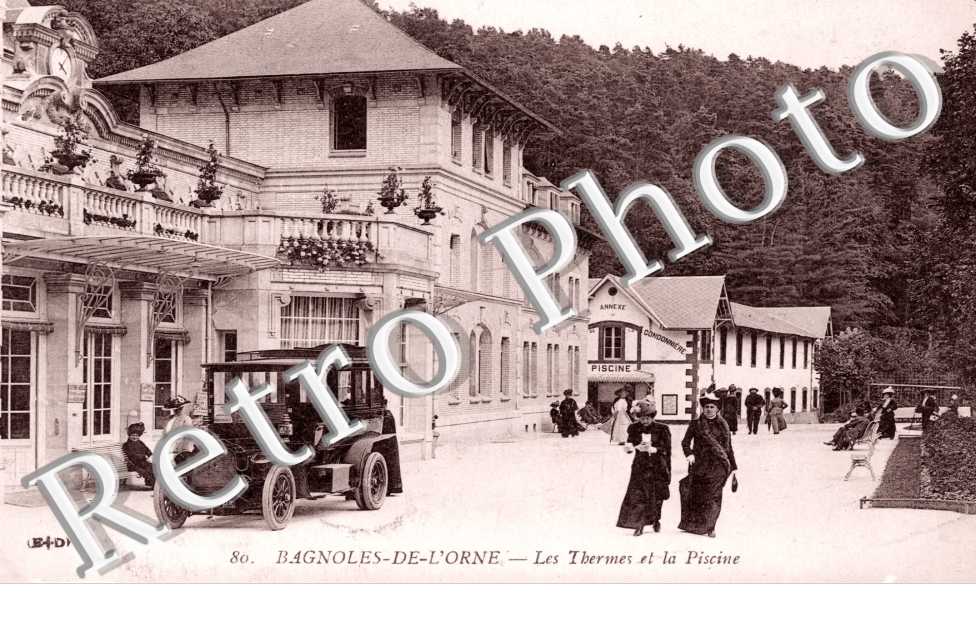 Les Thermes et la Piscine