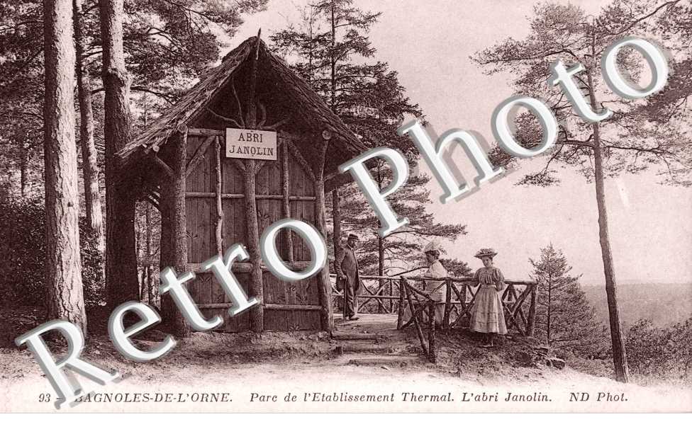 parc de l'etablissement Thermal L'abri Janolin