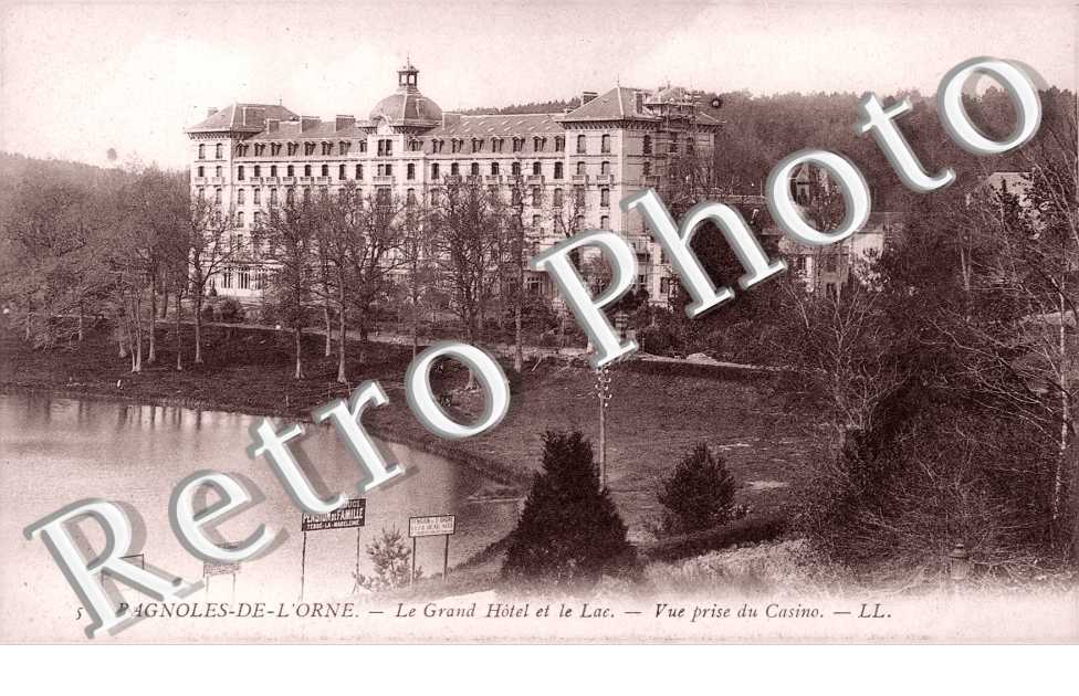 le Grand Hotel et le Lac