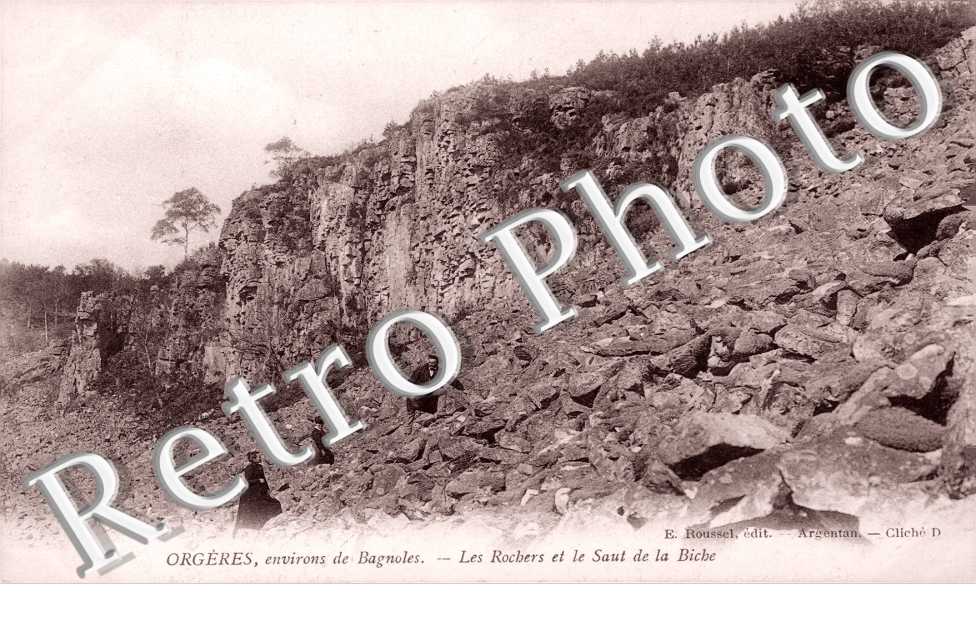 Les Rochers et le saut de la Biche