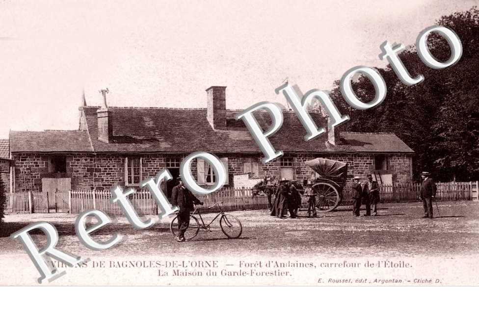 Foret d'Andaines, maison du garde forestier