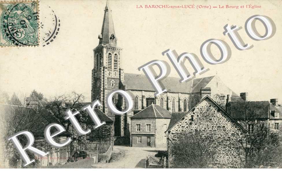 Le Bourg et l&#039;Eglise