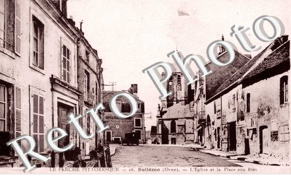 L&#039;Eglise et la Place au Ble