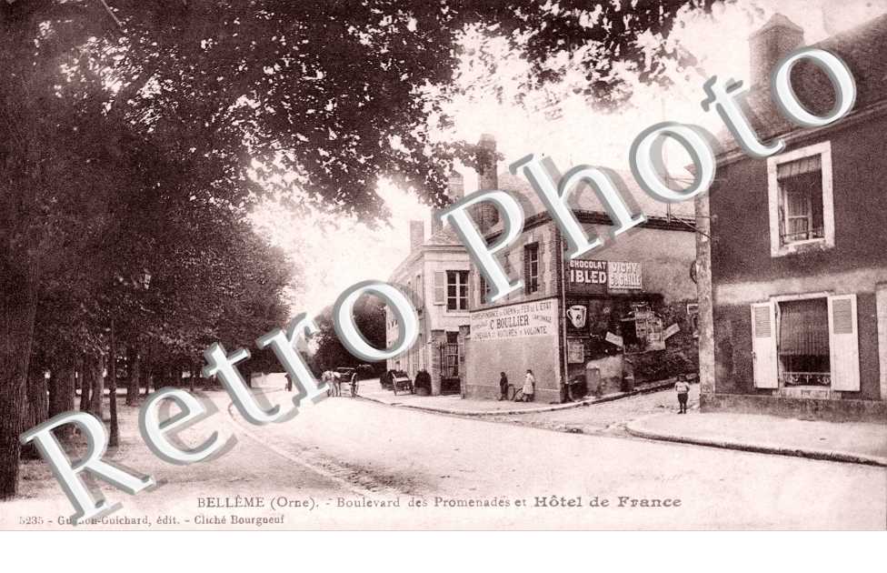 Boulevard des Promenades et Hotel de France