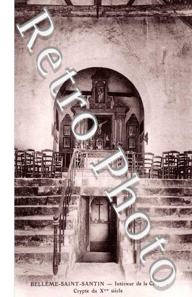 Interieur de la Chapelle - Crypte