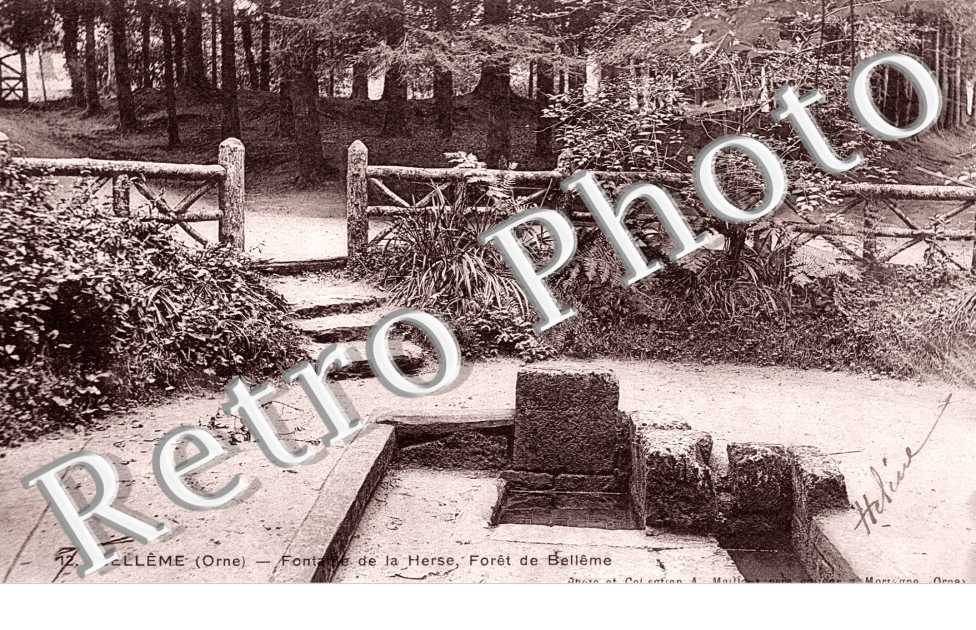 Fontaine de la Herse - Foret de  Belleme