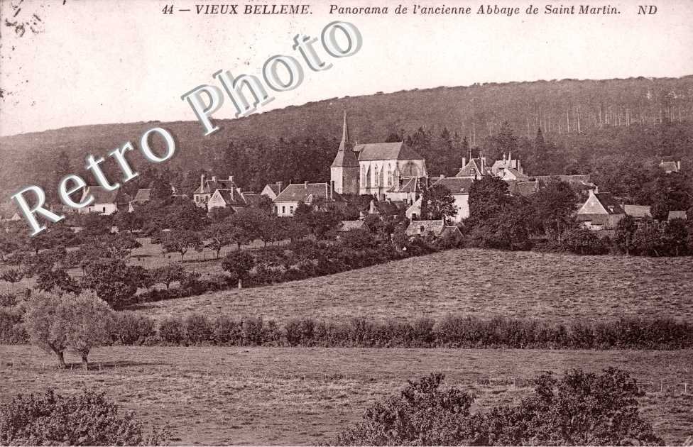 Vieux Belleme, Panorama de l&#039;ancienne Abbaye de Saint-Martin