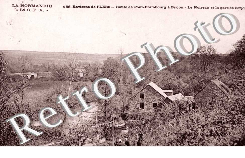 Le Noireau et la gare