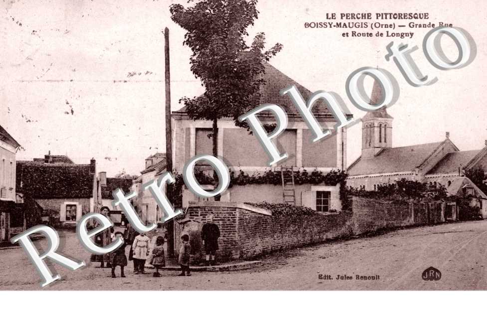 Grande Rue et route de Longny