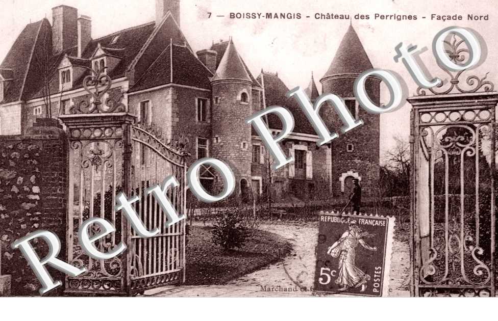chateau des Perrignes, facade nord