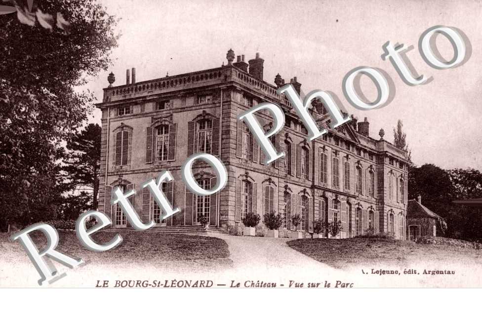 le Chateau, vue du parc