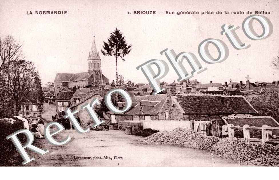 vue generale prise de la route de Bellou