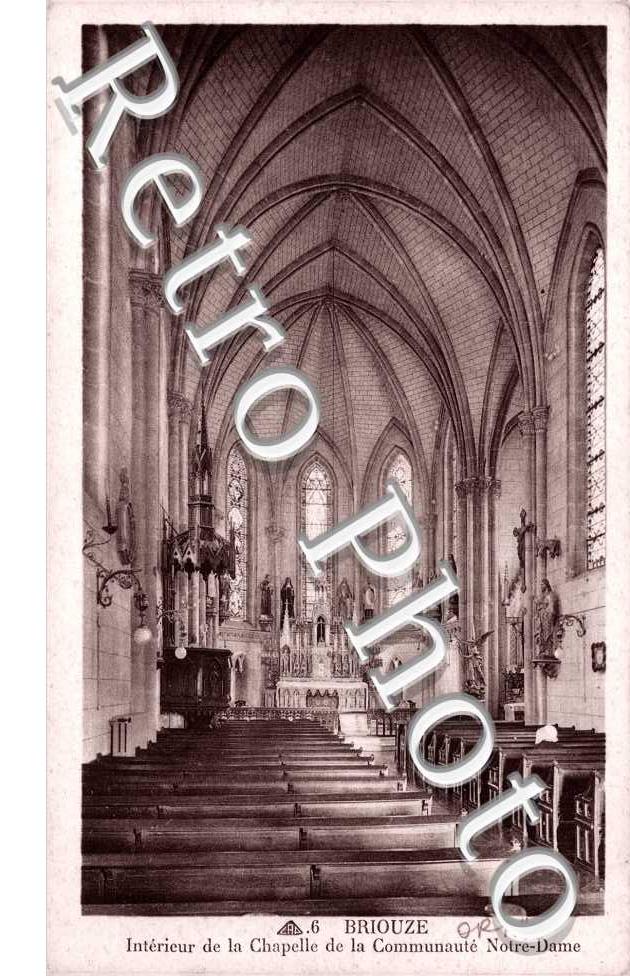 Interieur de la chapelle de la communaute Notre Dame