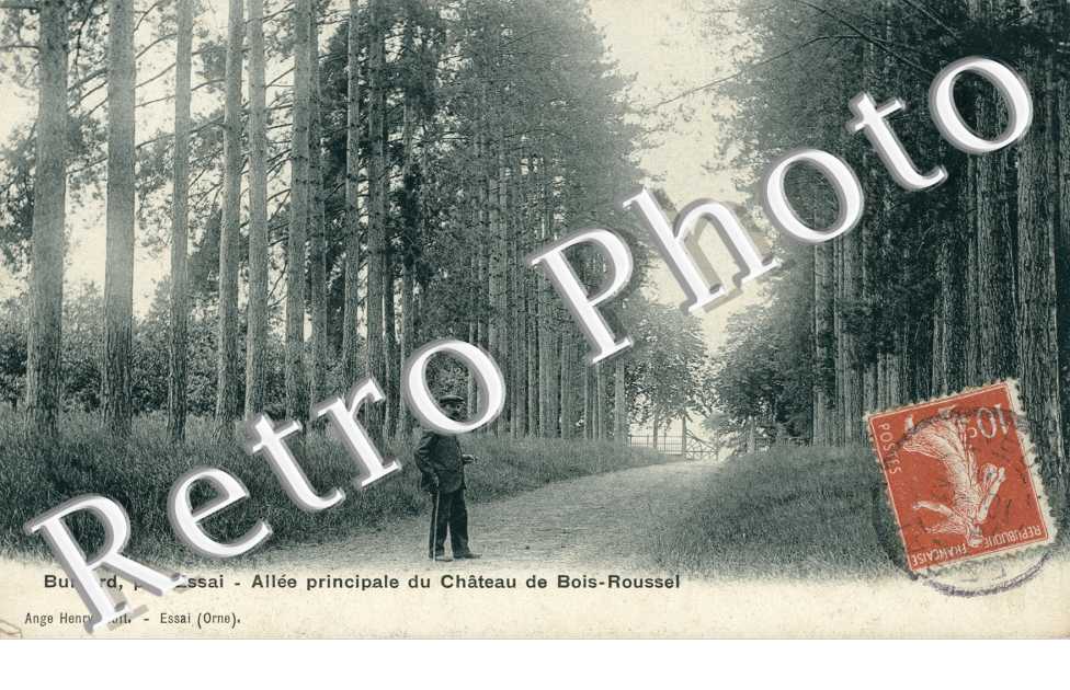 Allée principale du Chateau Bois Roussel