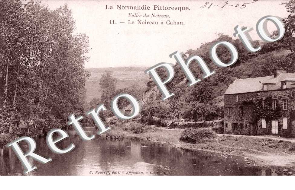 Vallee de Noireau, le Noireau a Cahan