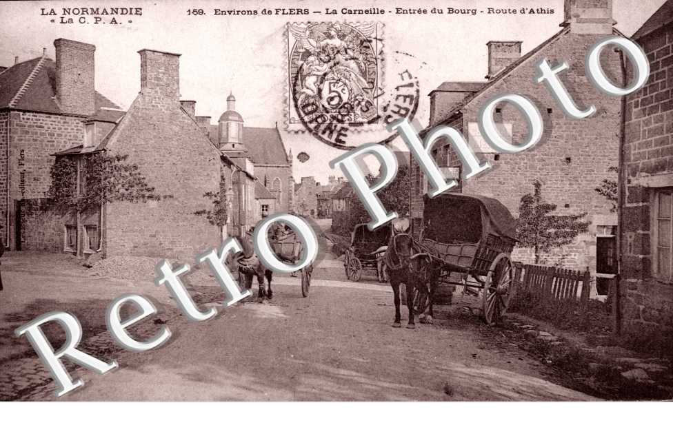 entree du bourg, route d&#039;Athis